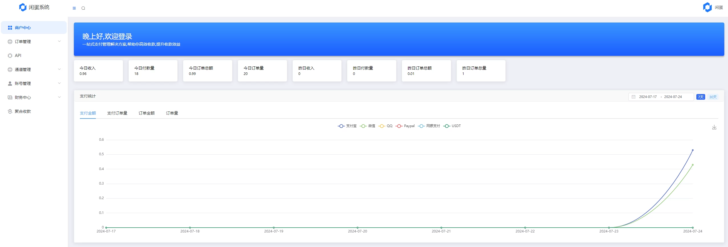 XArrPay 商户支付系统